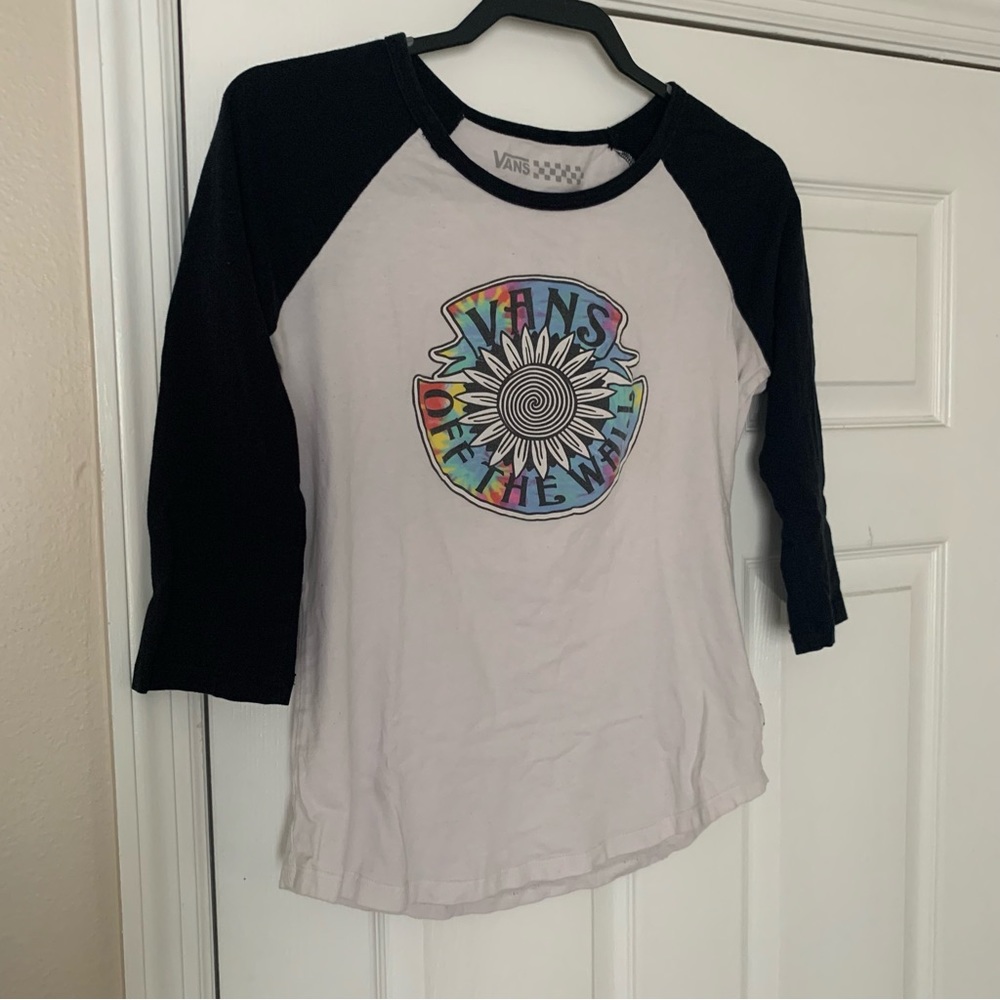 Vans 3/4 sleeve t shirt